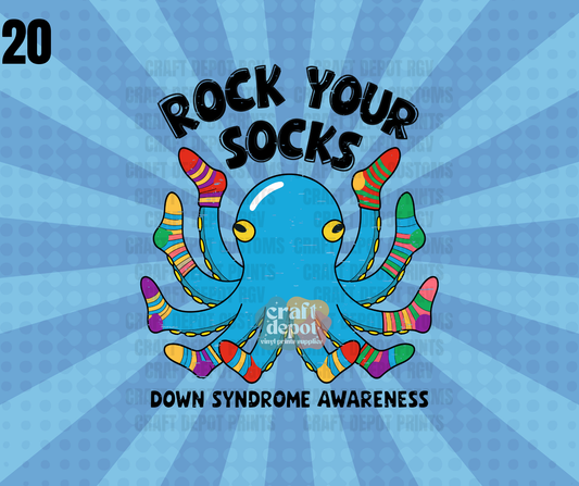 DTF PRINT- March-Down Syndrome Awareness-20