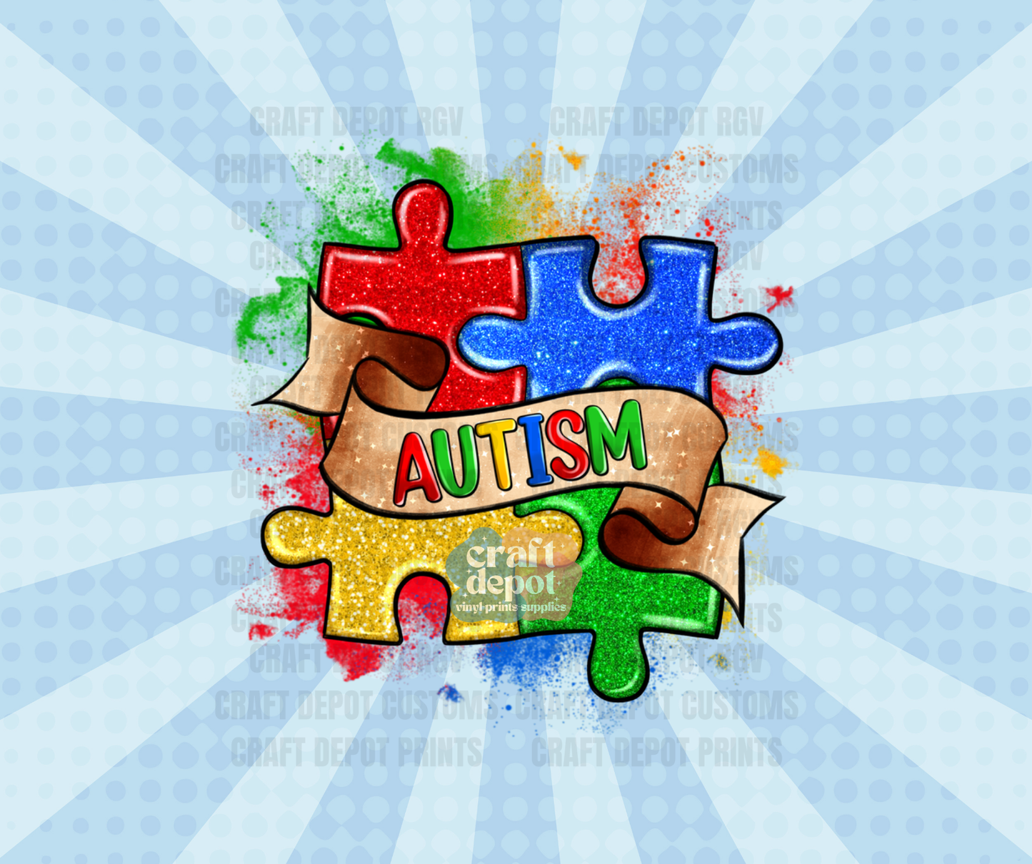 DTF PRINT- April -Autism Awareness-21