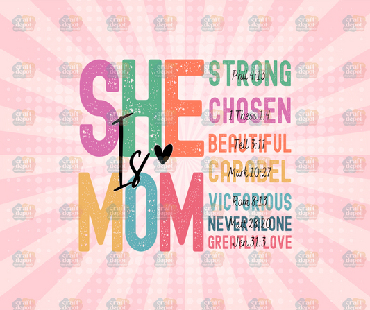 DTF PRINT-Mom-She is Mom 2
