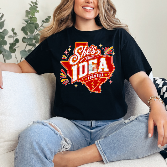 DTF PRINT-She's from IDEA-Chargers