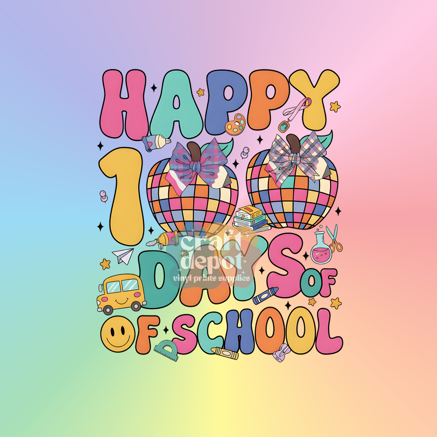 DTF PRINT-100 Days of School-22