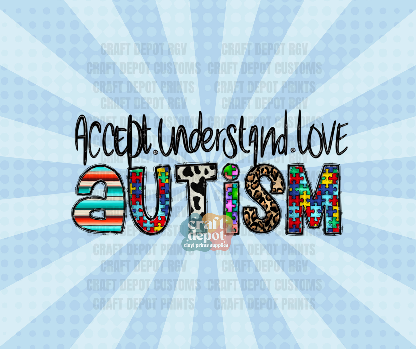 DTF PRINT- April -Autism Awareness-23