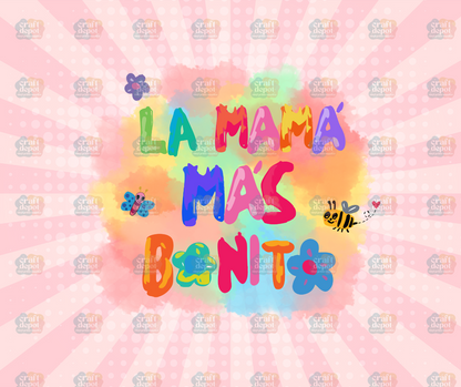 DTF PRINT-Mom-La Mama Mas Bonita