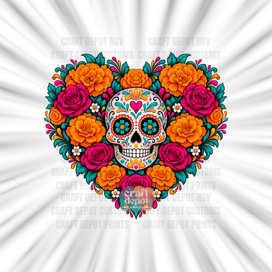 DTF PRINT-Catrina-Dia De Los Muertos-25