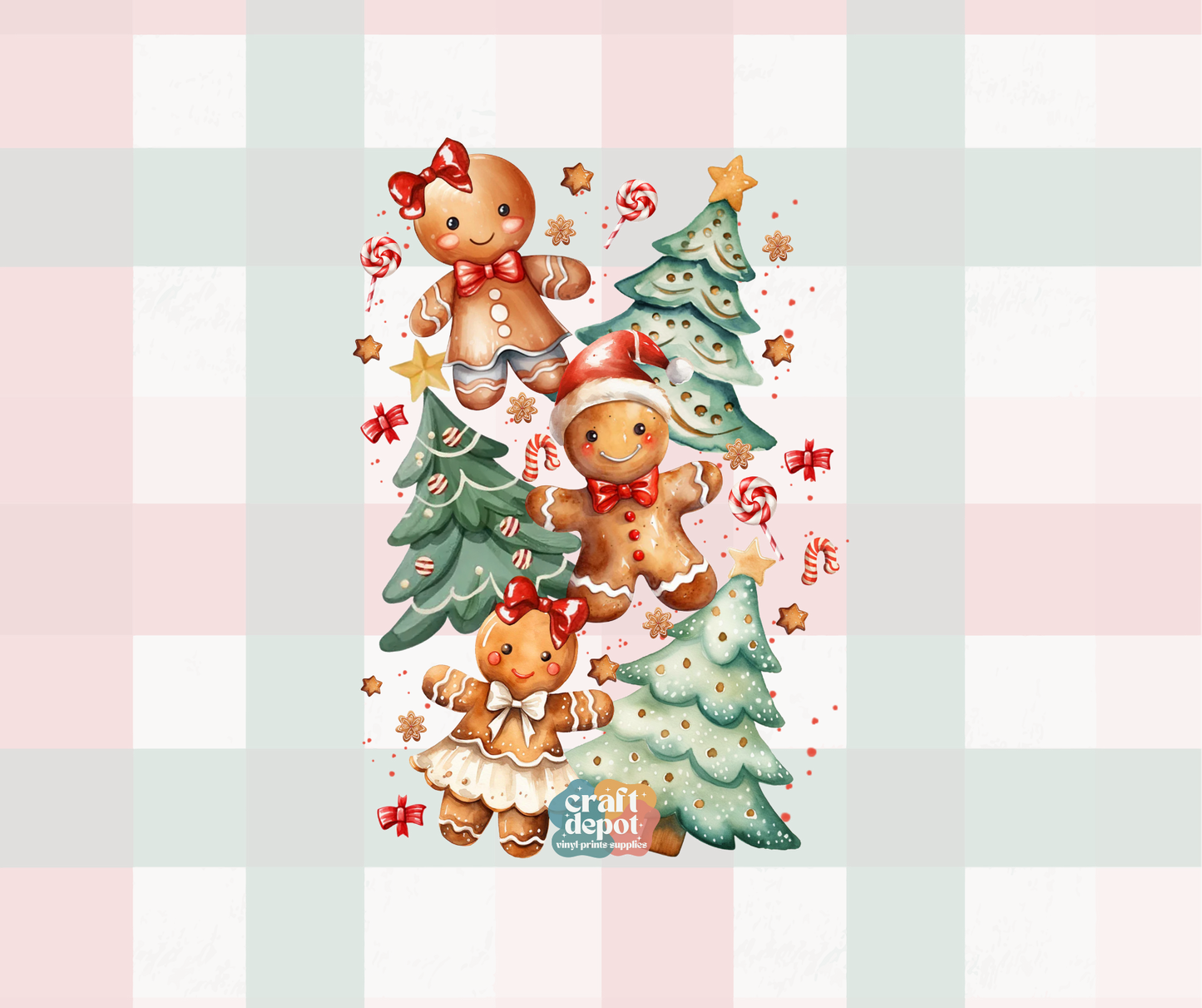 DTF PRINT-Winter-Christmas-Gingerbread-5