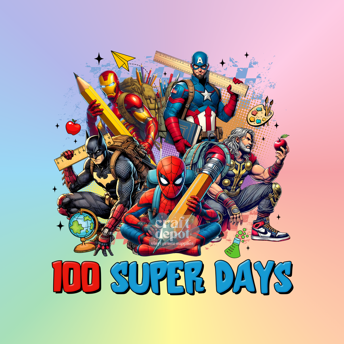 DTF PRINT-100 Days of School-28