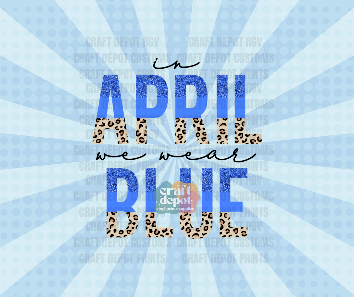 DTF PRINT- April -Autism Awareness-28