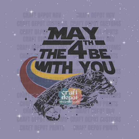 DTF PRINT- May the 4th-2
