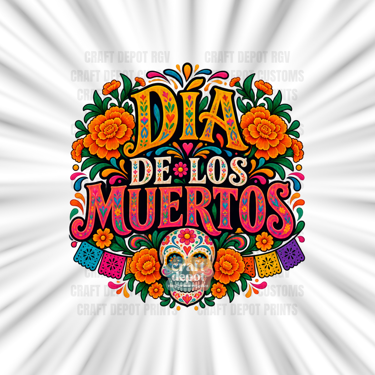 DTF PRINT-Catrina-Dia De Los Muertos-2