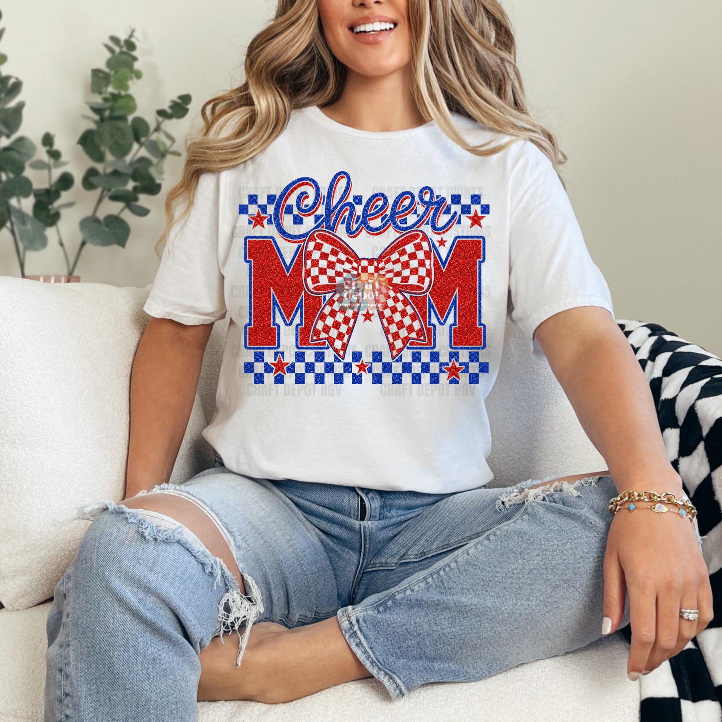 DTF PRINT-Cheer Mom-No Mascot