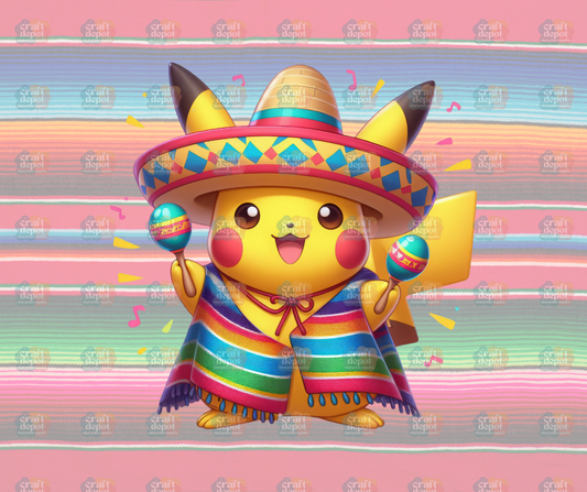 DTF PRINT-Pika-Cinco De Mayo