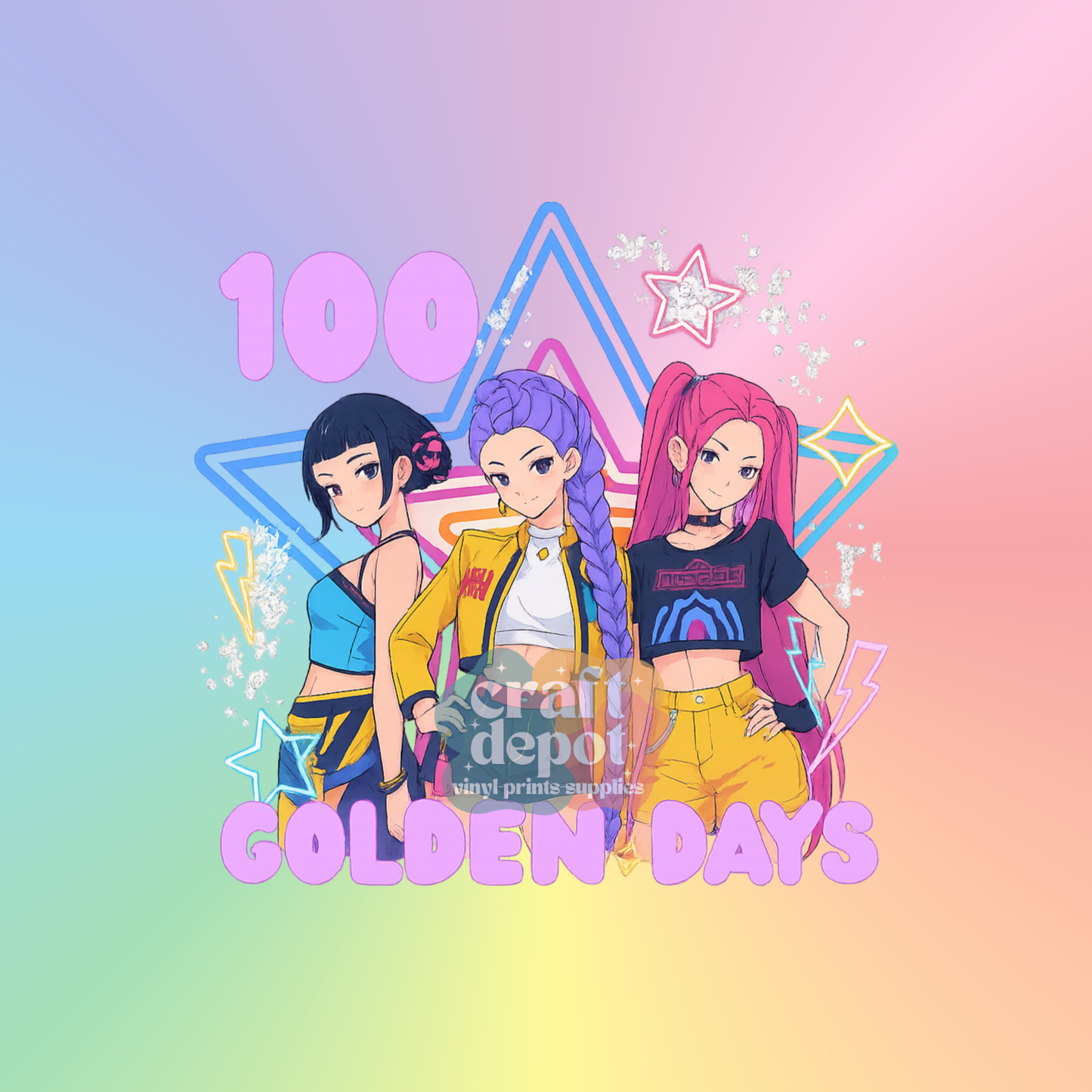 DTF PRINT-100 Days of School-2