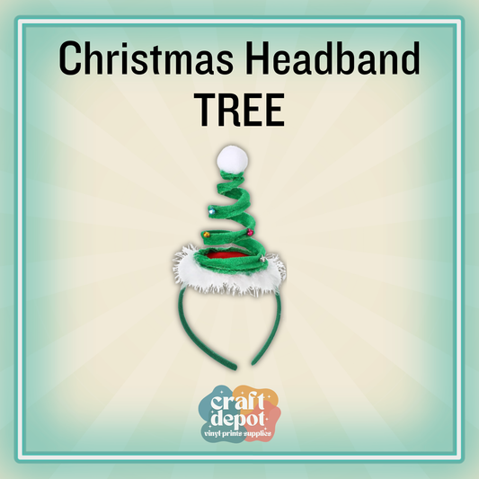 Christmas Headband- Tree