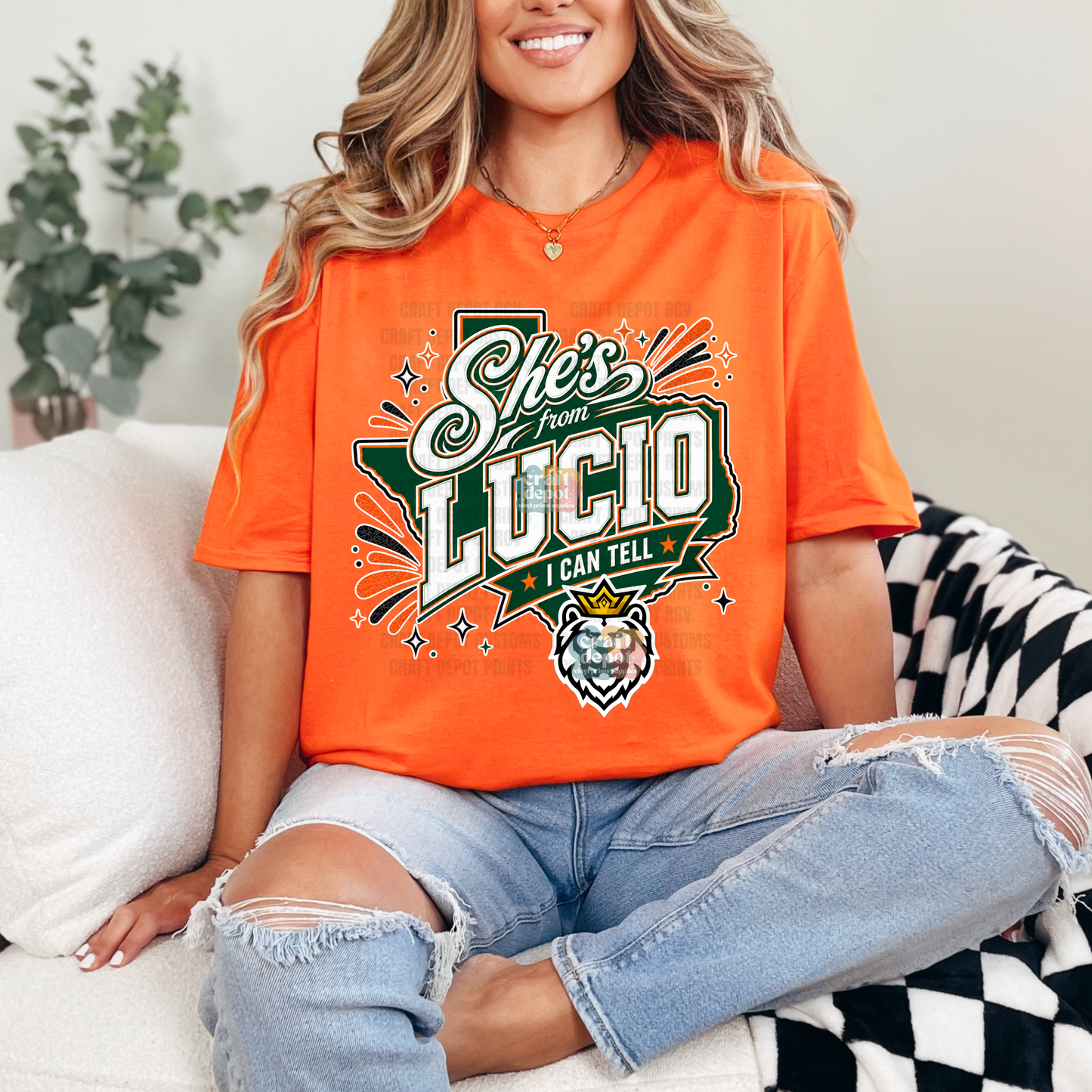 DTF PRINT-She's from Lucio