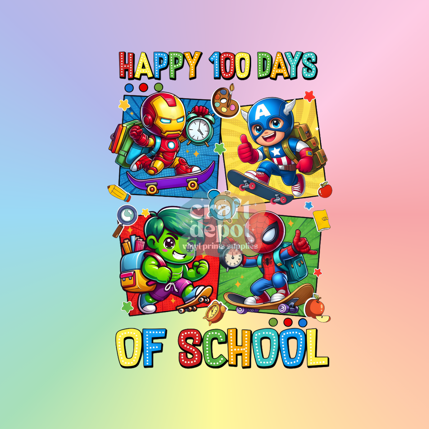 DTF PRINT-100 Days of School-31