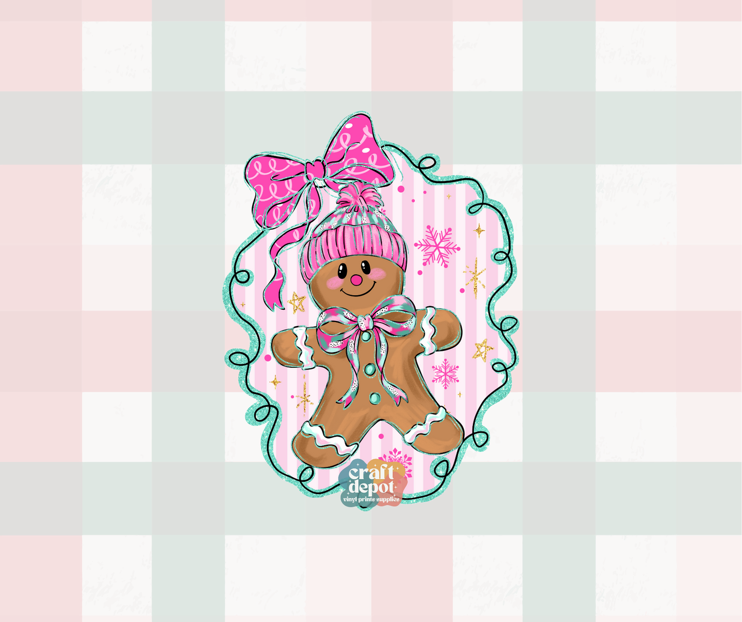 DTF PRINT-Winter-Christmas-Gingerbread-9