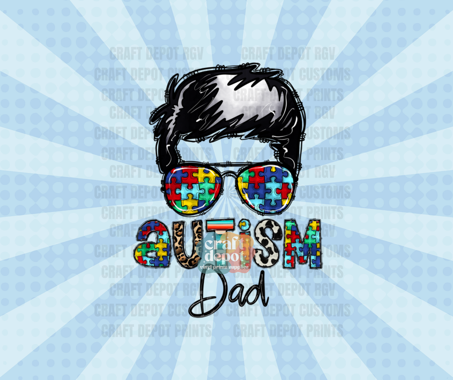 DTF PRINT- April -Autism Awareness-32