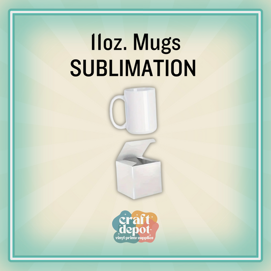 11 oz. SUBLIMATION Mug