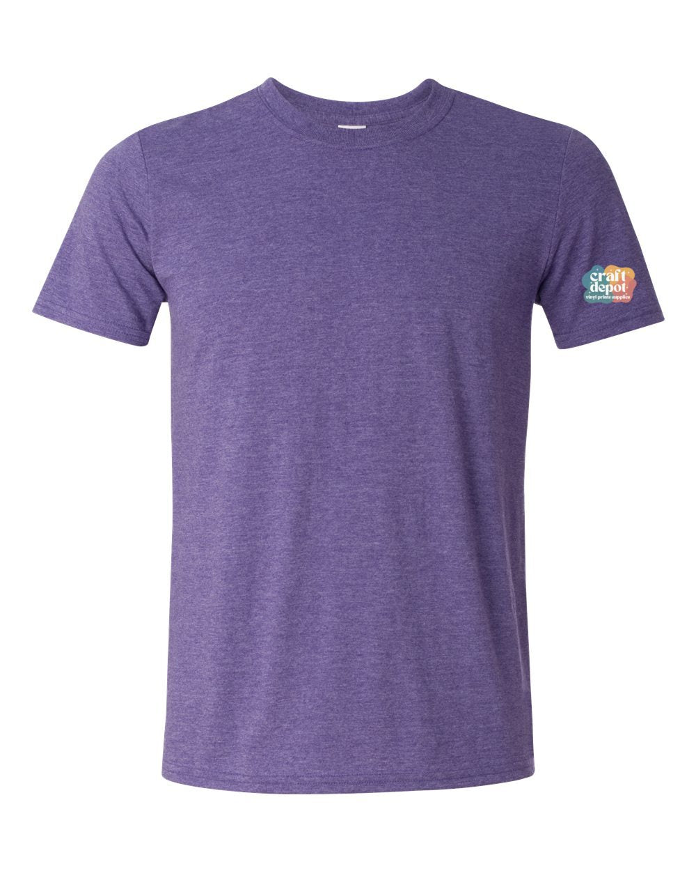 Gildan-Adult-Softstyle-HEATHER PURPLE