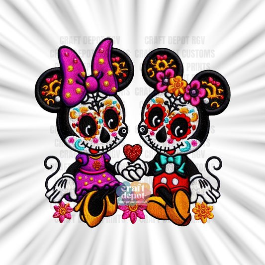 DTF PRINT-Catrina-Dia De Los Muertos-34