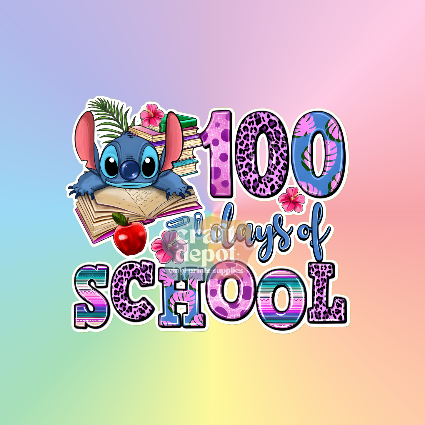 DTF PRINT-100 Days of School-36