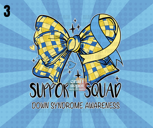 DTF PRINT- March-Down Syndrome Awareness-3