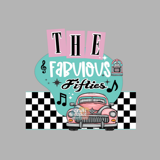 DTF PRINT-Fabulous 50's-Eras