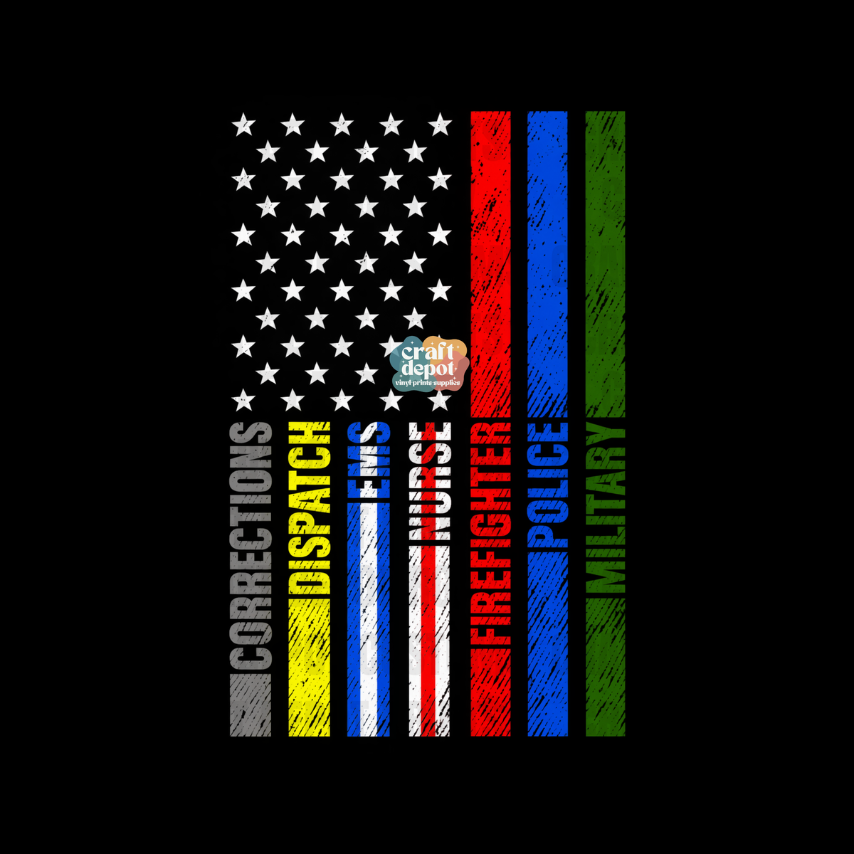 DTF PRINT-First Responders-Police-EMS-Fire-3