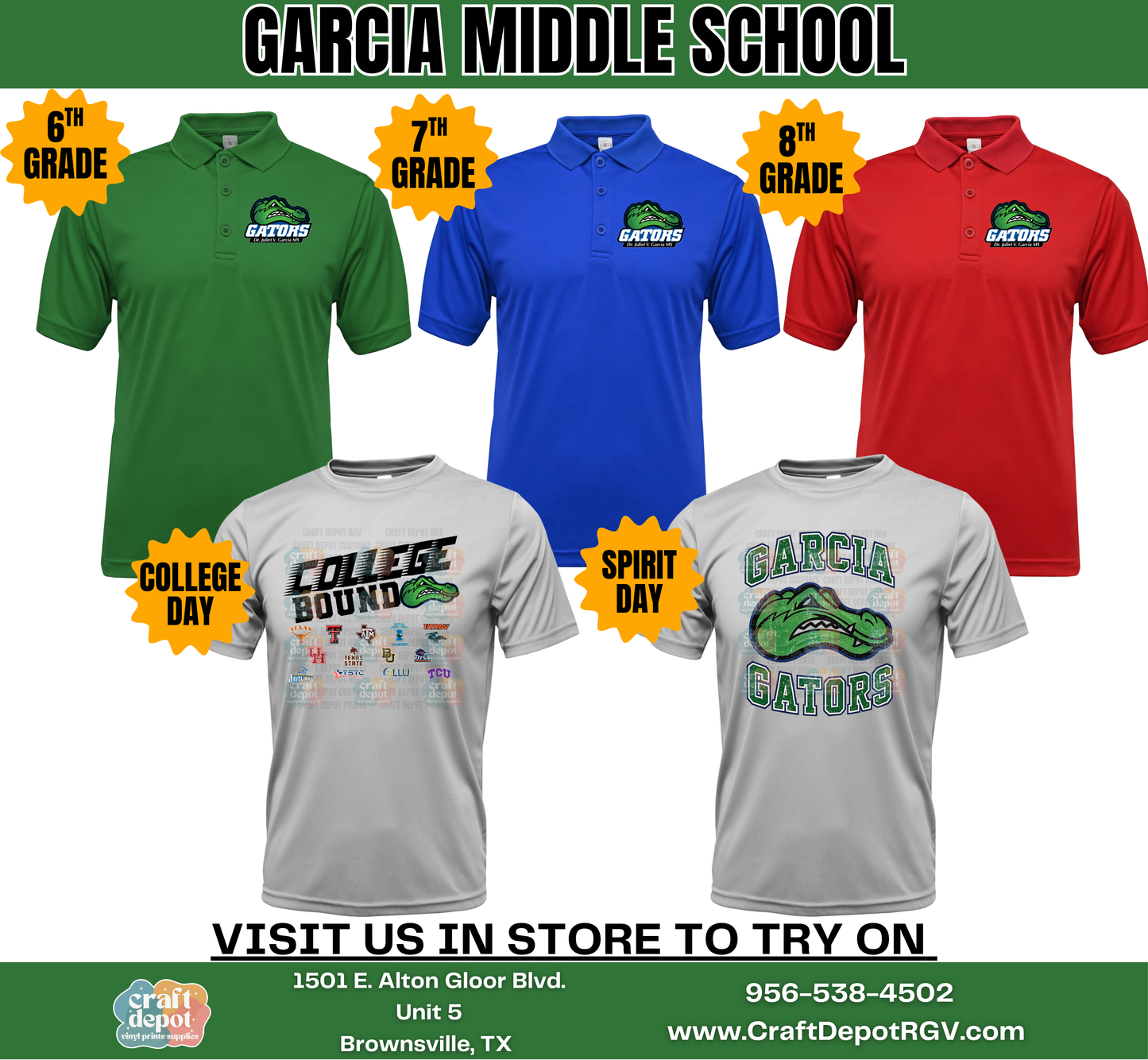 Uniform Bundle- BISD Middle Schools