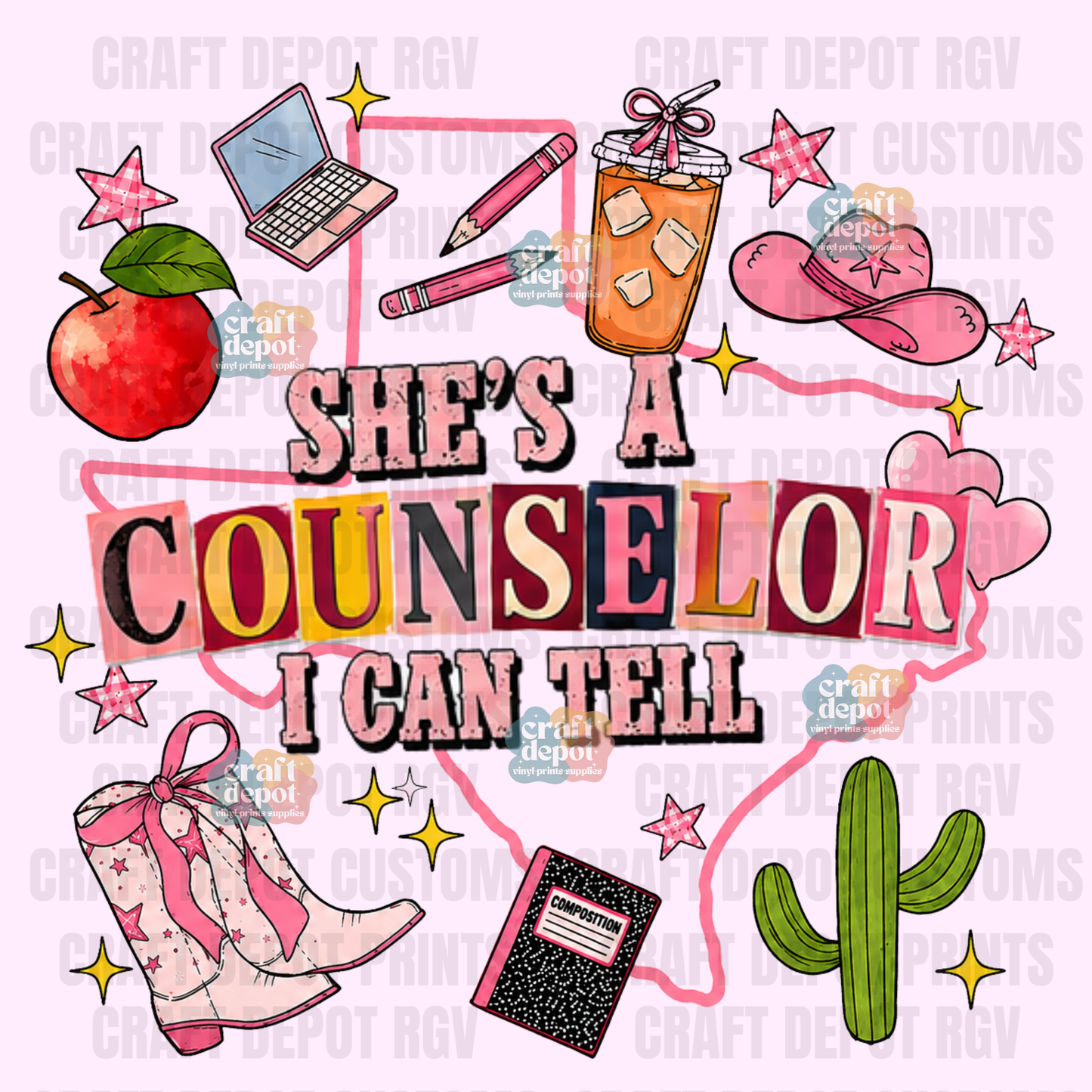 DTF PRINT-She's a OCCUPATION
