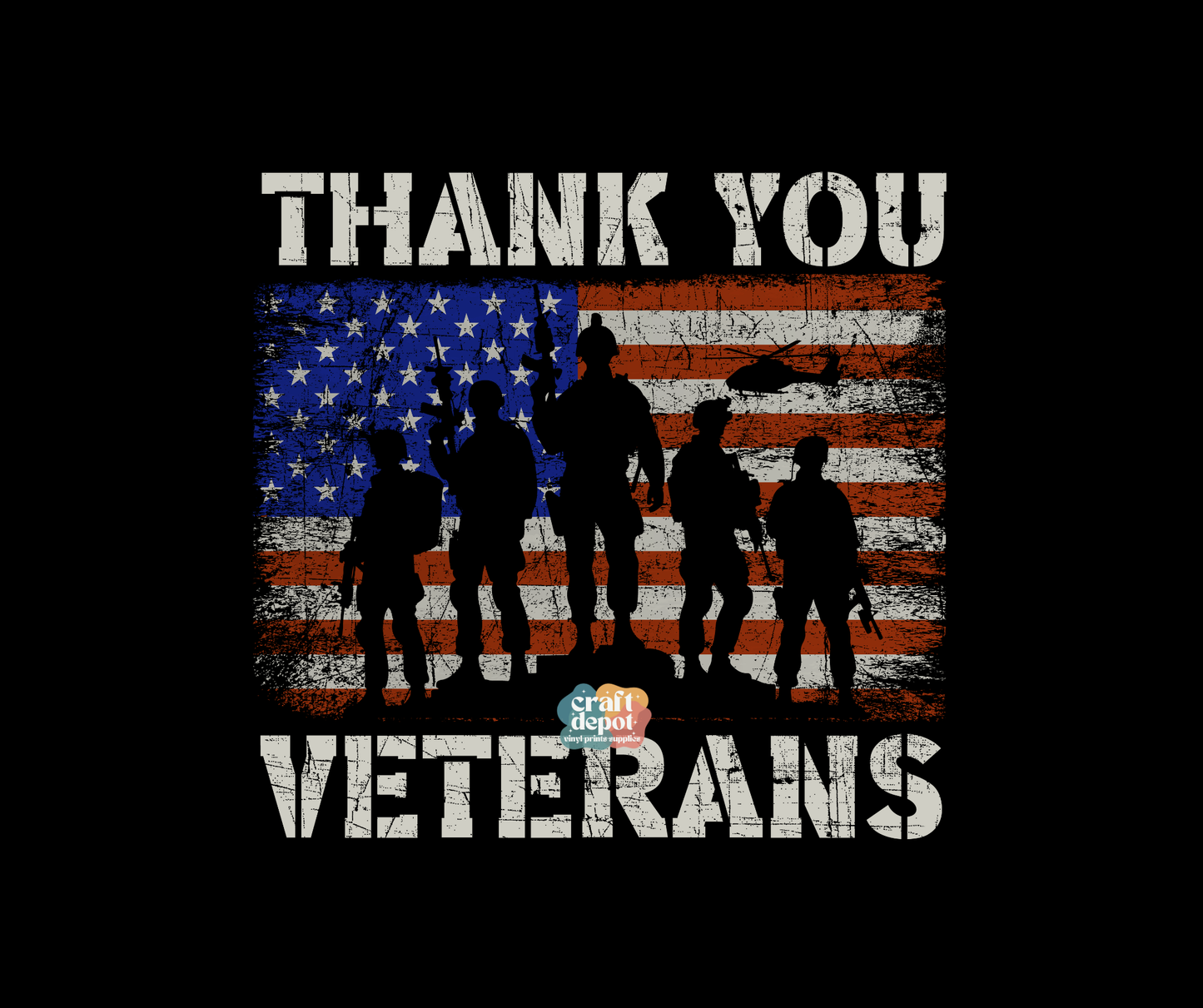 DTF PRINT-Patriotic- American-Veterans-17