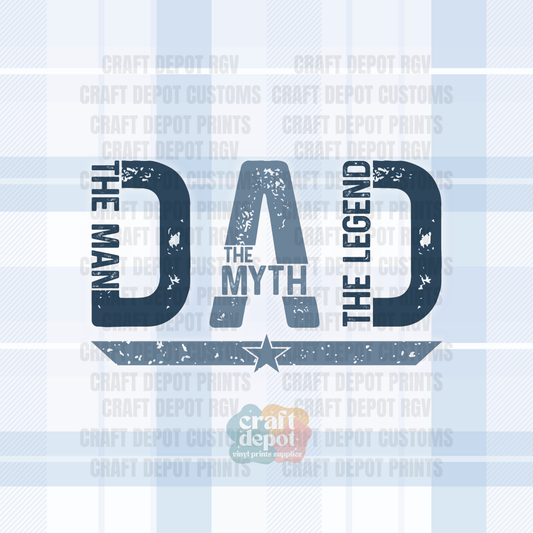 DTF PRINT- Dad-Father-Papa-40
