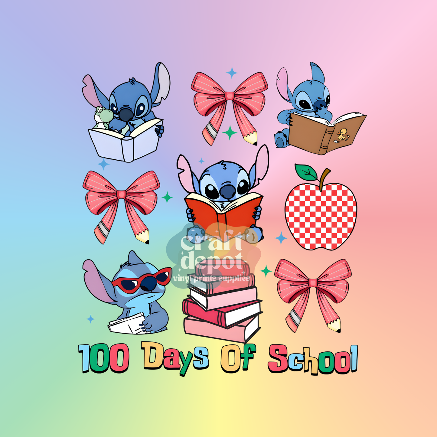 DTF PRINT-100 Days of School-40