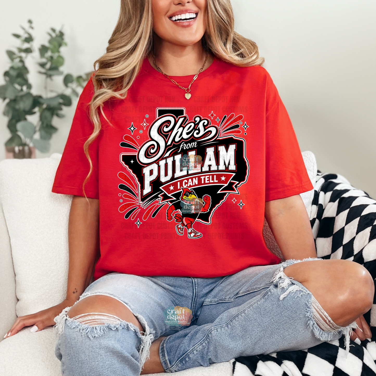 DTF PRINT-She's from Pullam