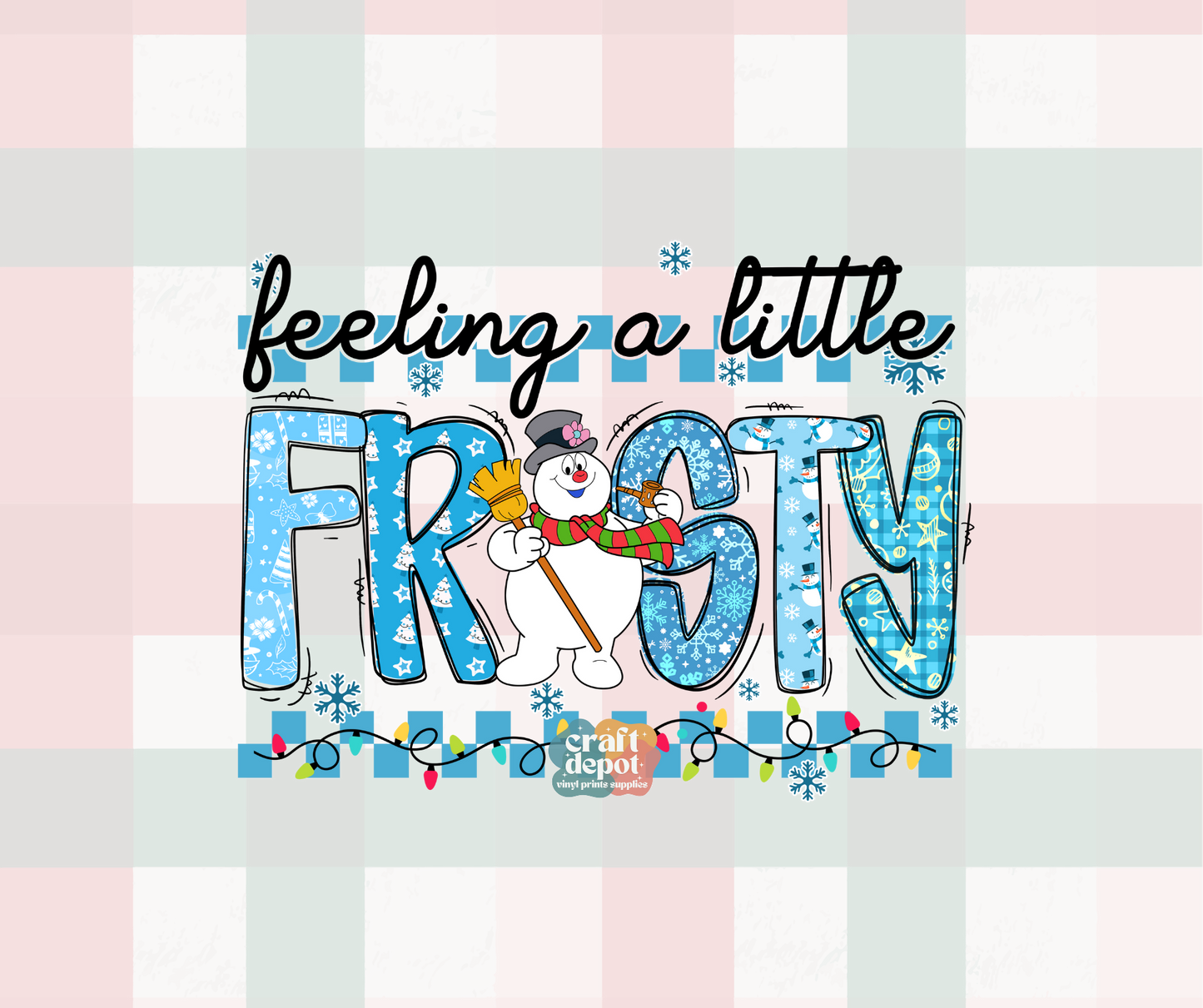DTF PRINT-Winter-Christmas-Snowman-15