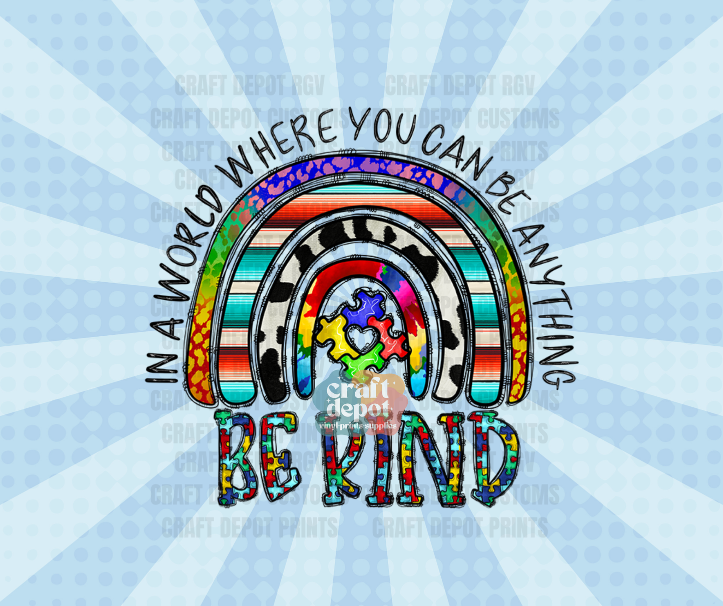 DTF PRINT- April -Autism Awareness-42