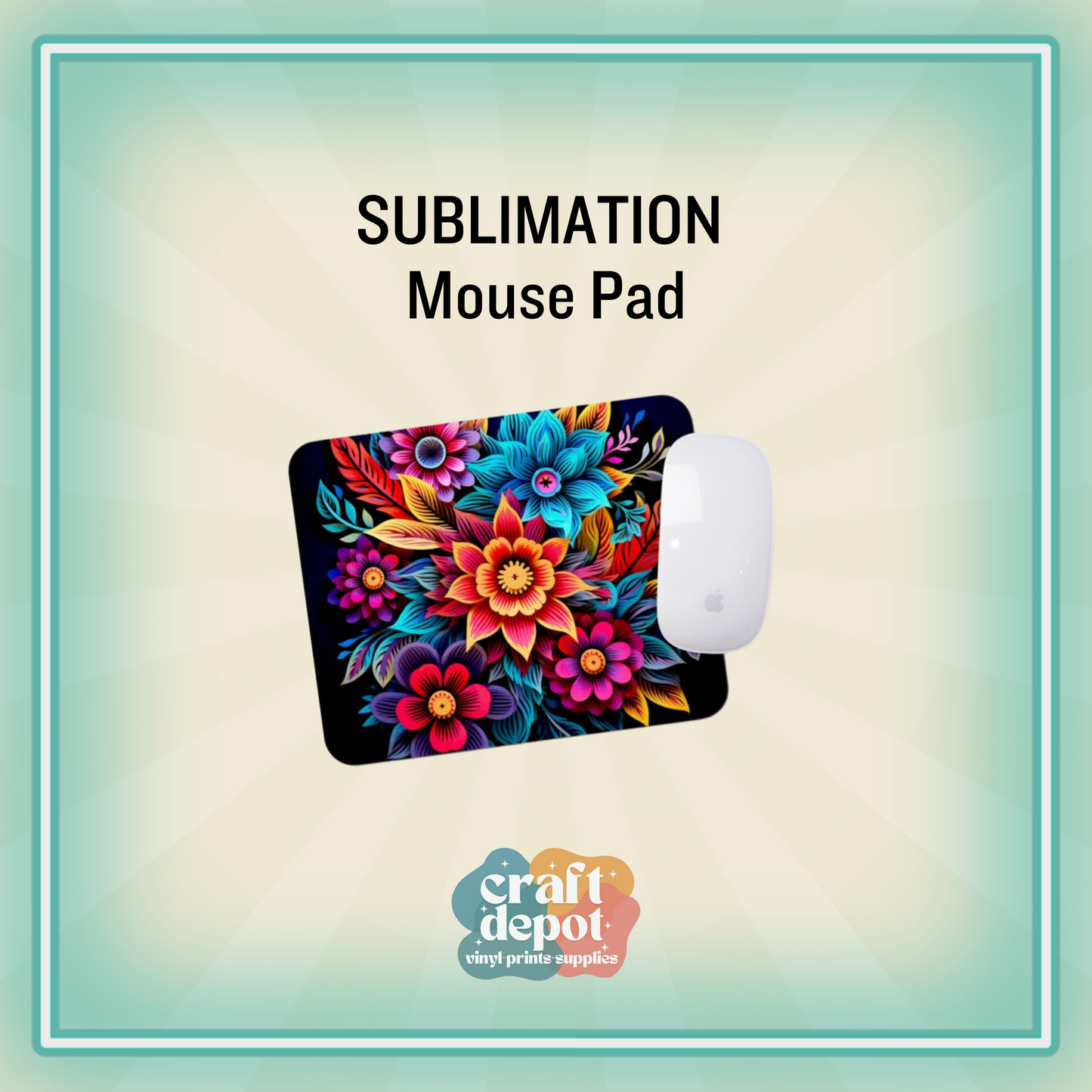 Blank Mouse Pad-SUBLIMATION