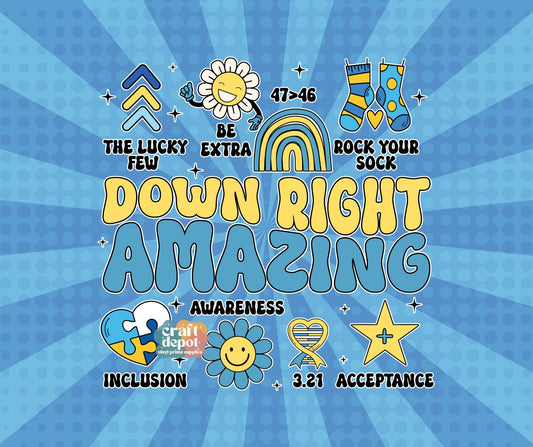 DTF PRINT-Down Syndrome Awareness 5