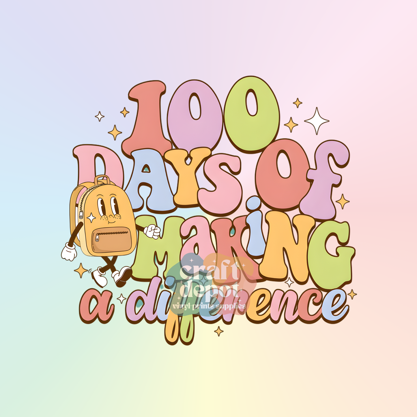 DTF PRINT-100 Days of School-52