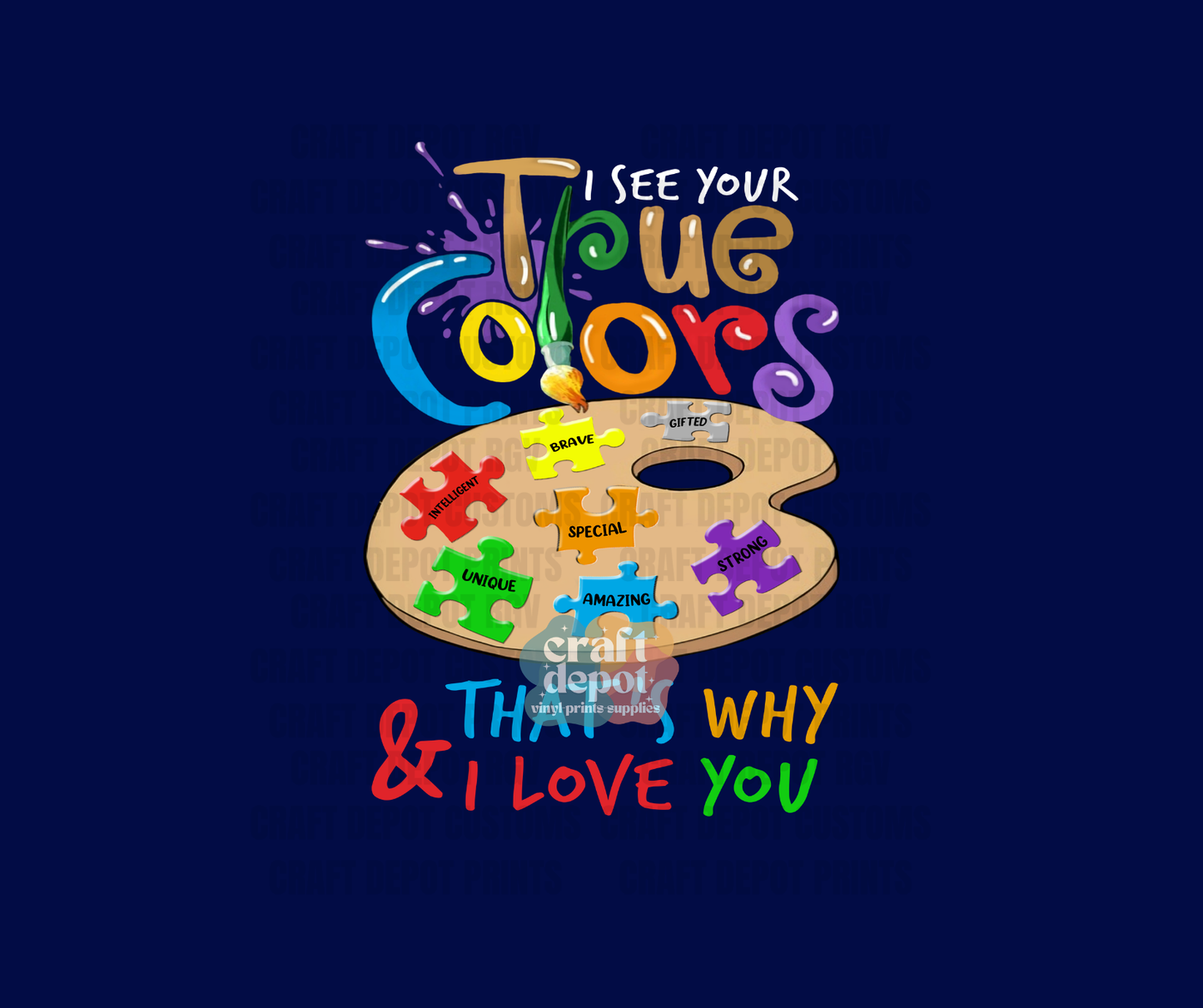 DTF PRINT- April -Autism Awareness-52