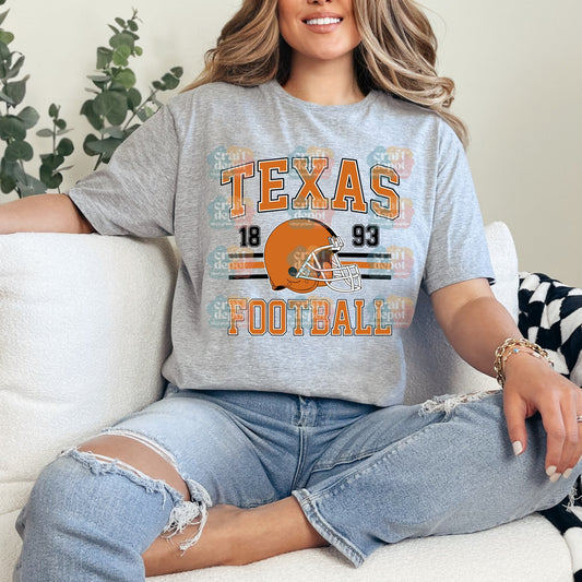 DTF Print-College-Texas Longhorn Football
