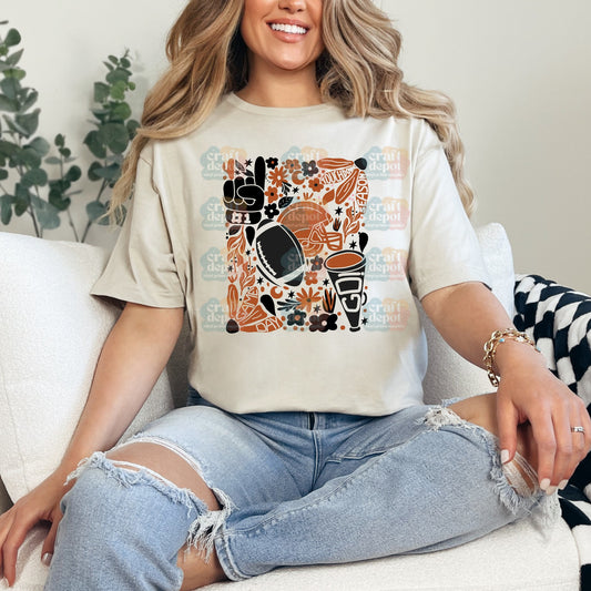 DTF Print-College-Touchdown Season-Longhorn-School Teams