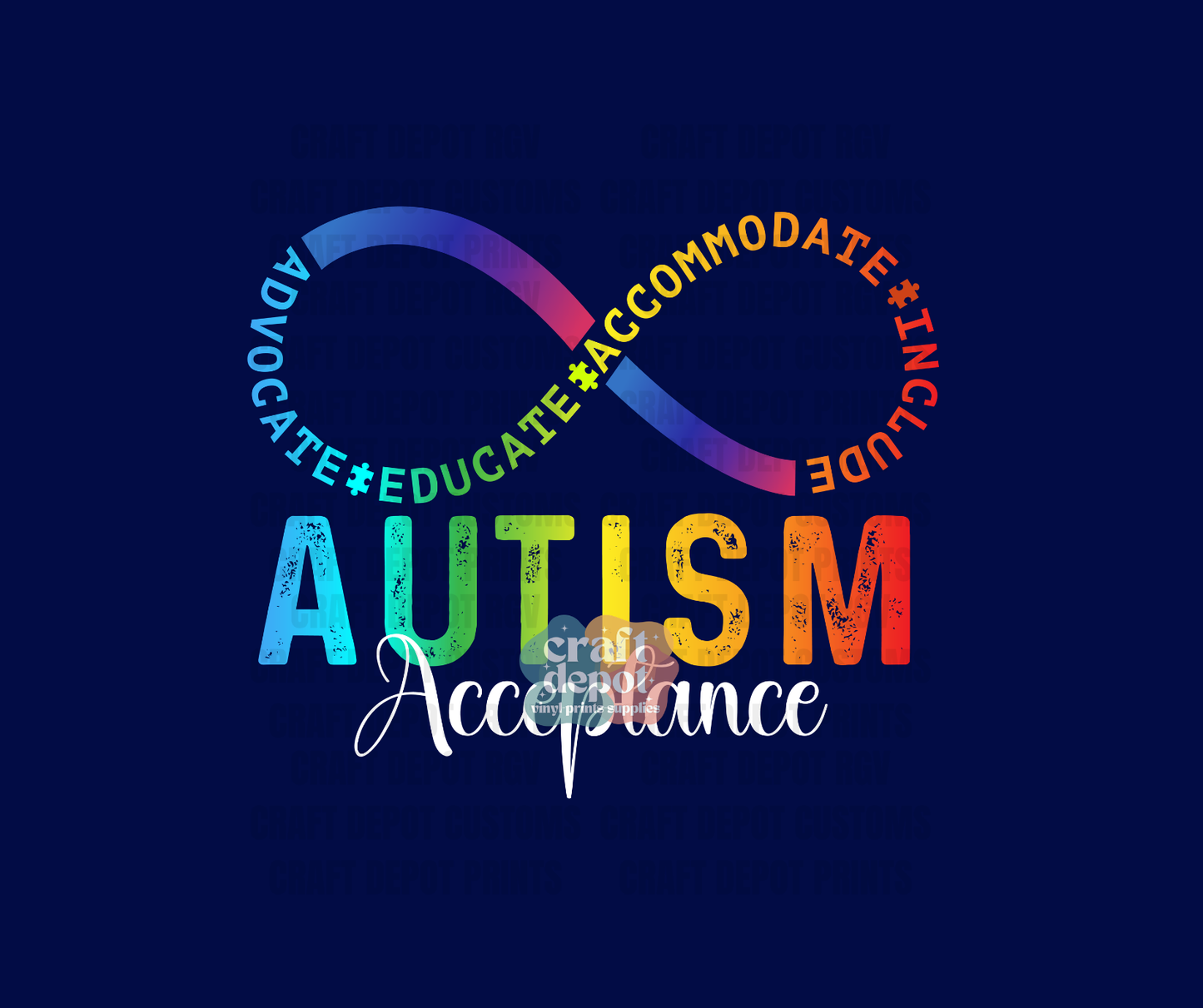 DTF PRINT- April -Autism Awareness-53