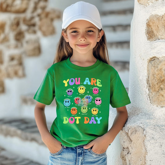 DTF Print-You Are Enough-Dot Day -Sept