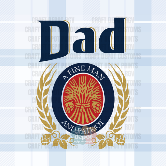 DTF PRINT- Dad-Father-Papa-55