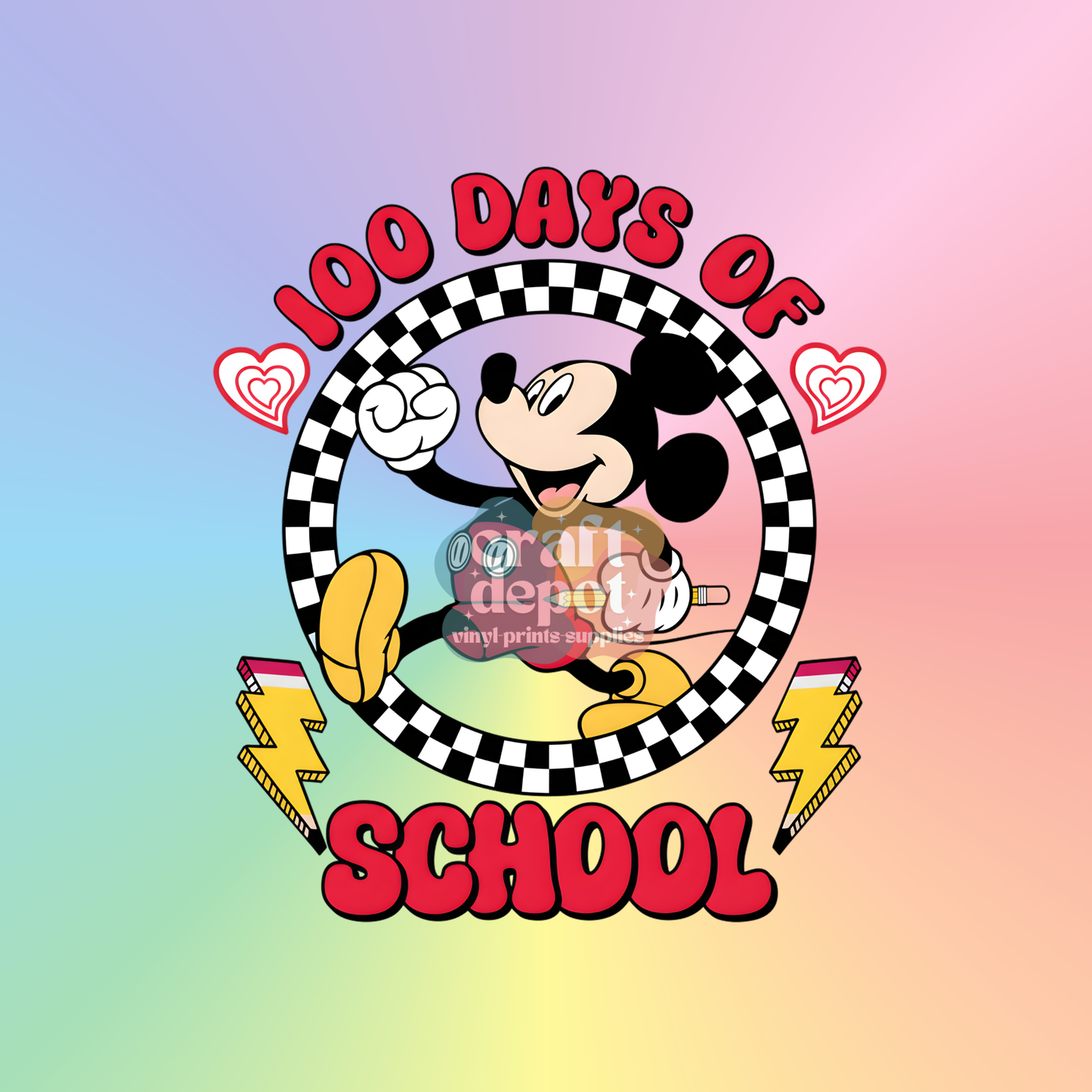 DTF PRINT-100 Days of School-55