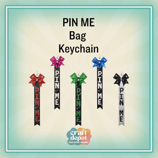 PIN ME Bag Keychain