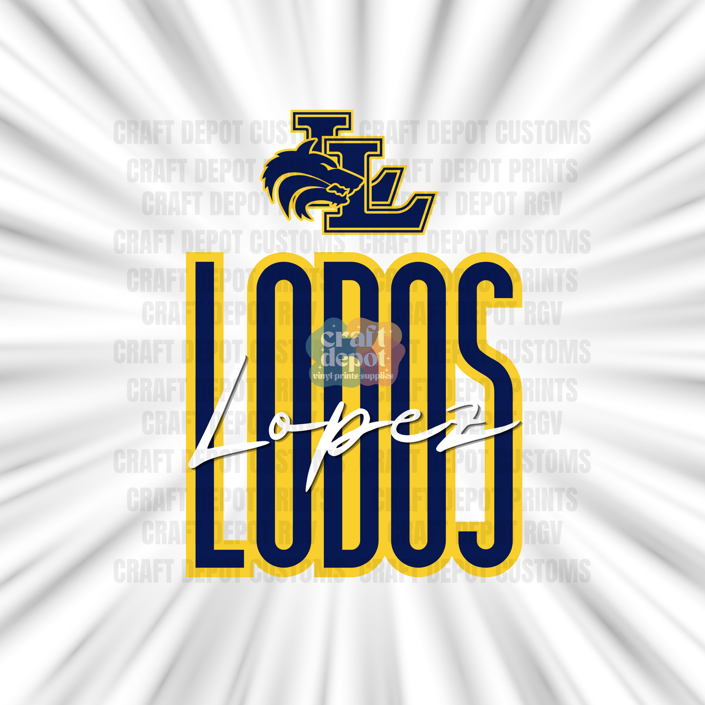 DTF PRINT-School Pride-Lopez Lobos
