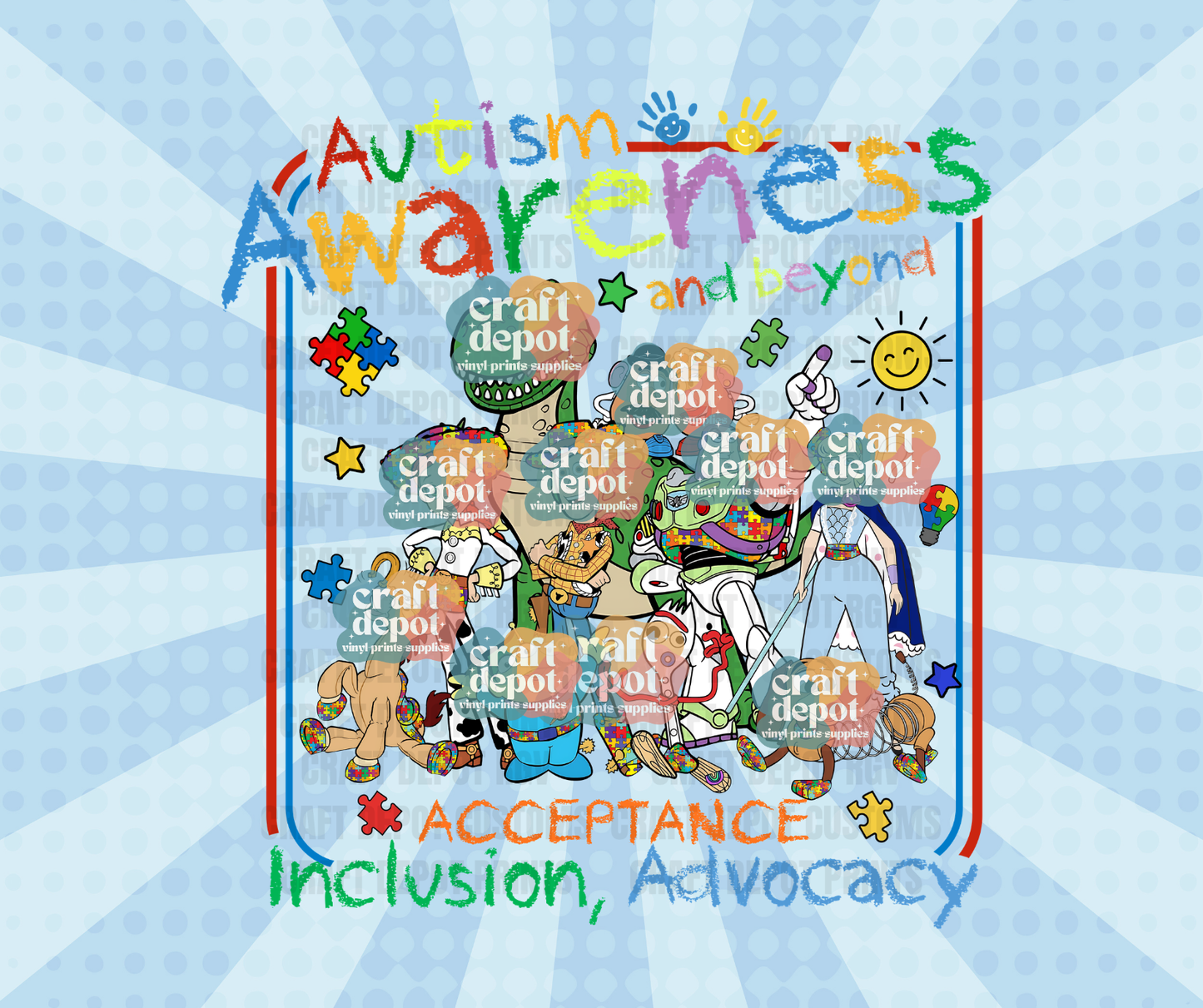 DTF PRINT- April -Autism Awareness-58