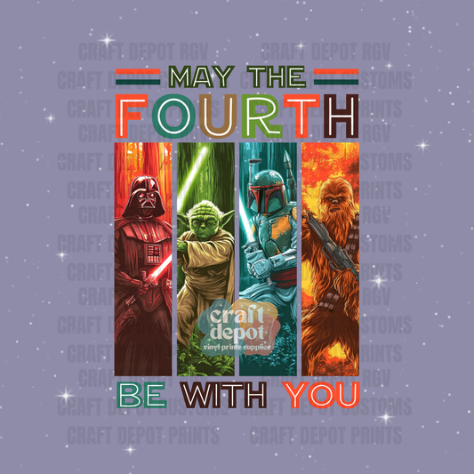 DTF PRINT- May the 4th-5